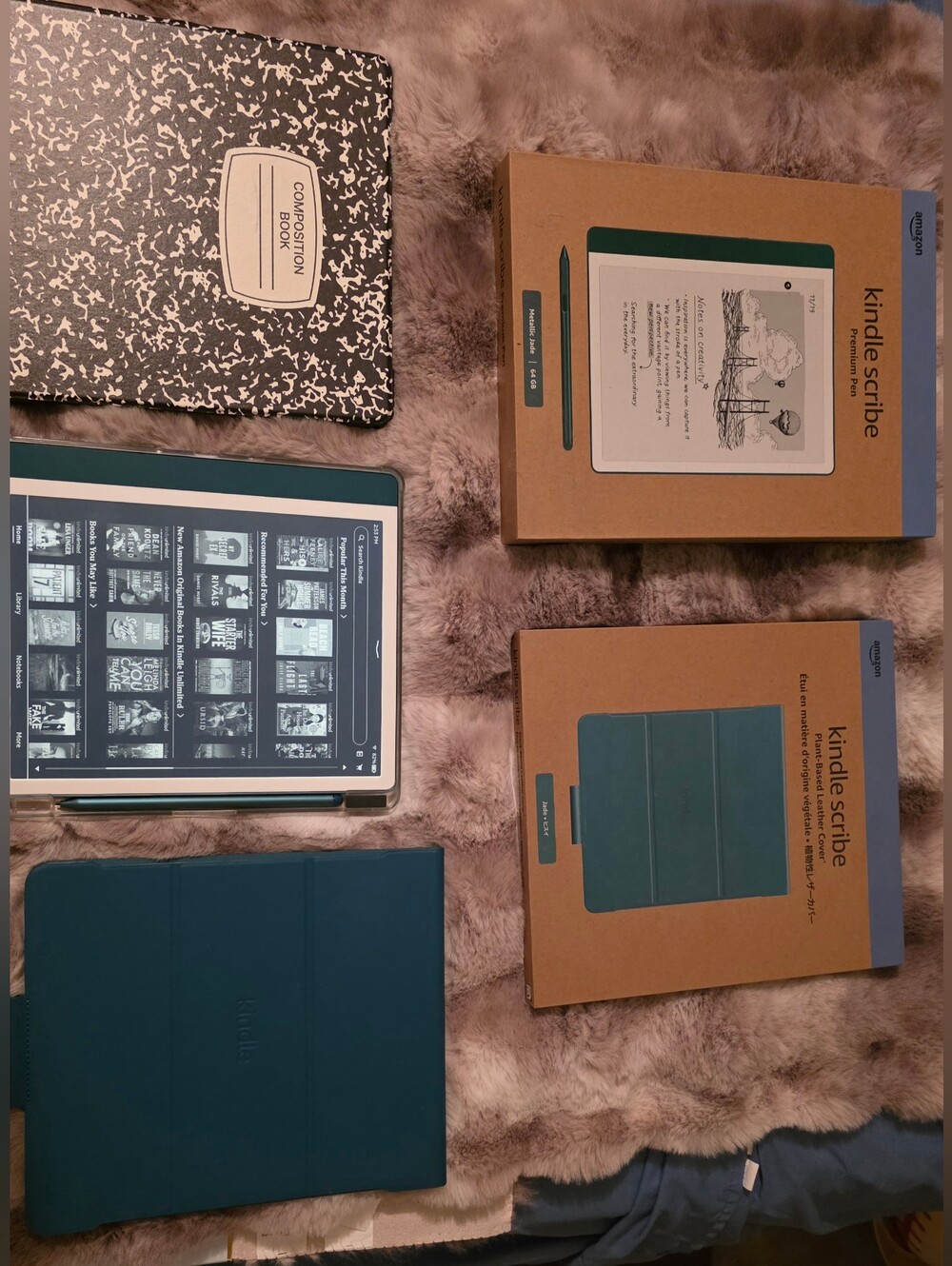 2024 Amazon Kindle Scribe eReader with 3 Protective Covers